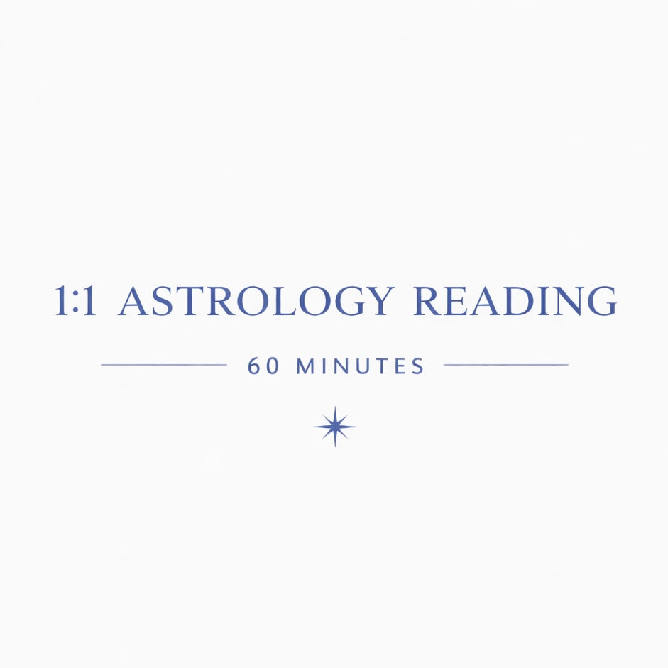 1:1 Astrology Reading 60m